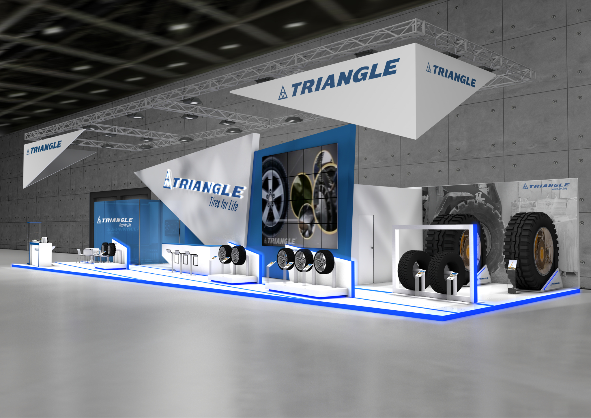 Triangle Tyre prepares 150sqm booth for The Tire Cologne 2024