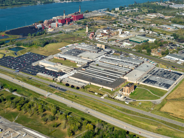 The Sumitomo Rubber USA tyre factory in Tonawanda, New York